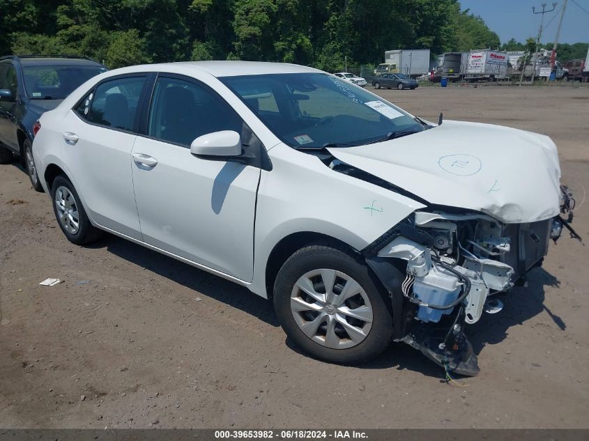 2018 TOYOTA COROLLA L