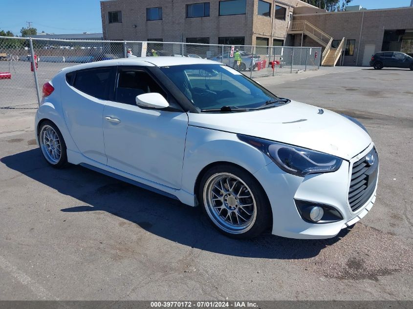 2014 HYUNDAI VELOSTER TURBO