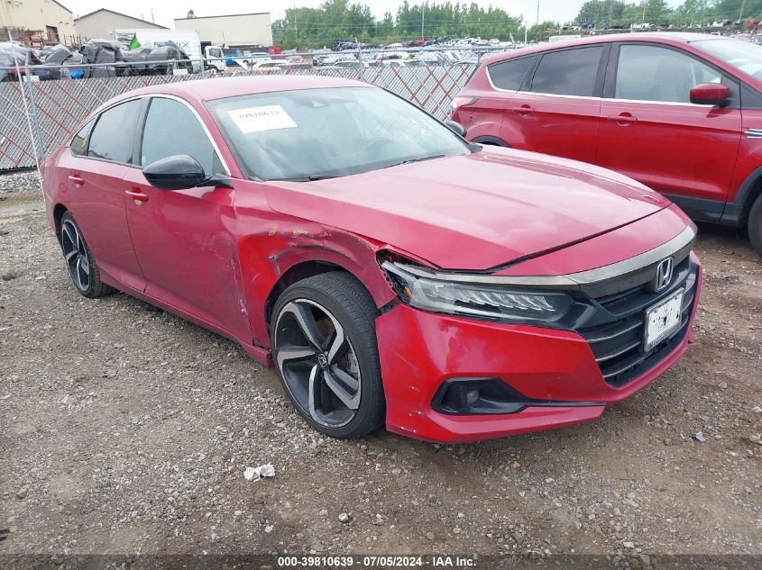 2021 HONDA ACCORD SPORT