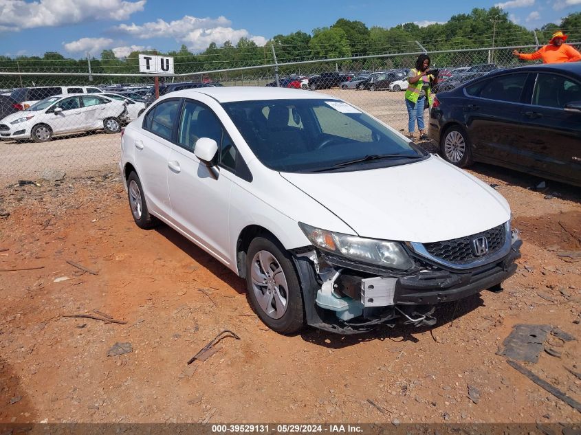 2013 HONDA CIVIC LX