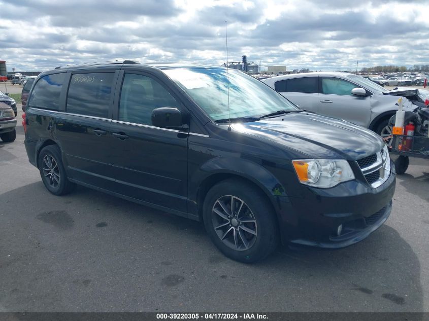 2017 DODGE GRAND CARAVAN SXT