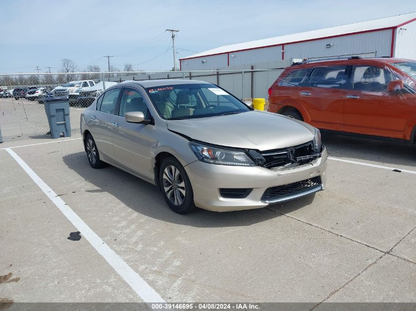 2015 HONDA ACCORD LX