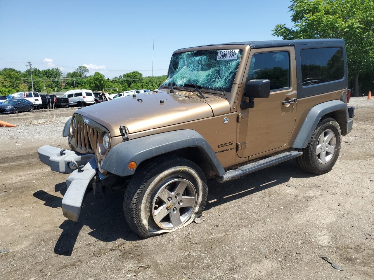 2015 JEEP WRANGLER SPORT