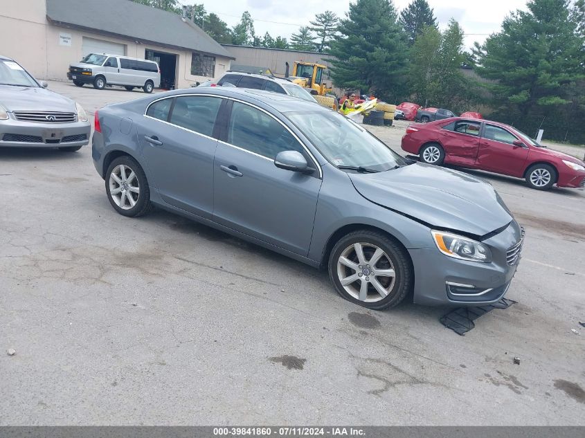 2016 VOLVO S60 T5 DRIVE-E PREMIER