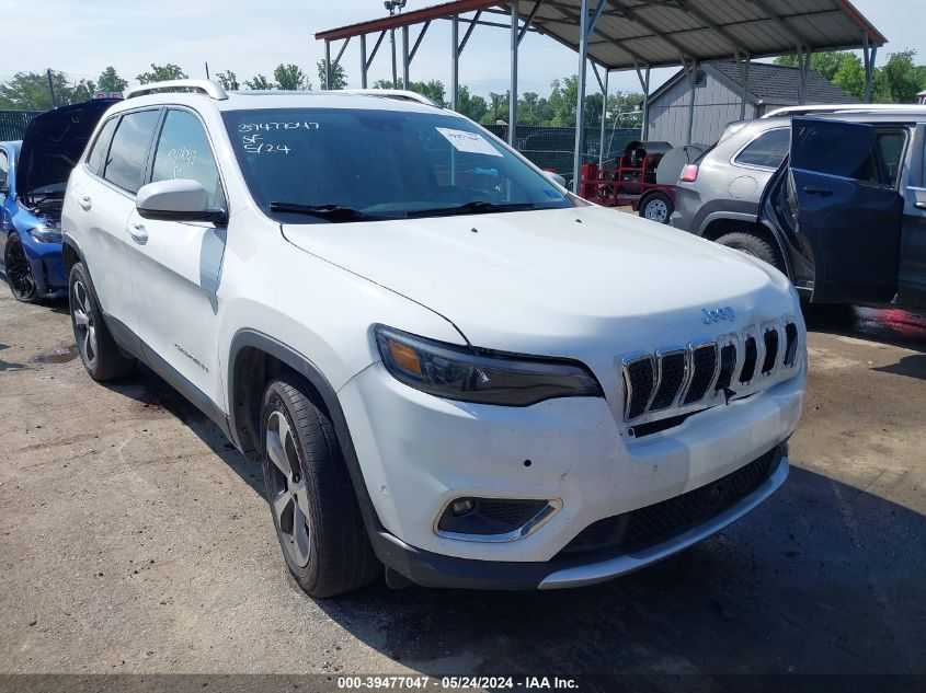 2019 JEEP CHEROKEE LIMITED 4X4