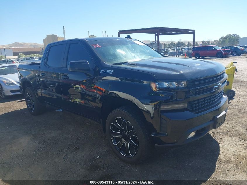 2021 CHEVROLET SILVERADO 1500 4WD  SHORT BED RST