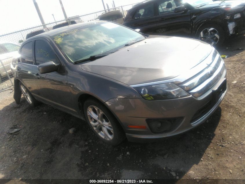 2012 FORD FUSION SE