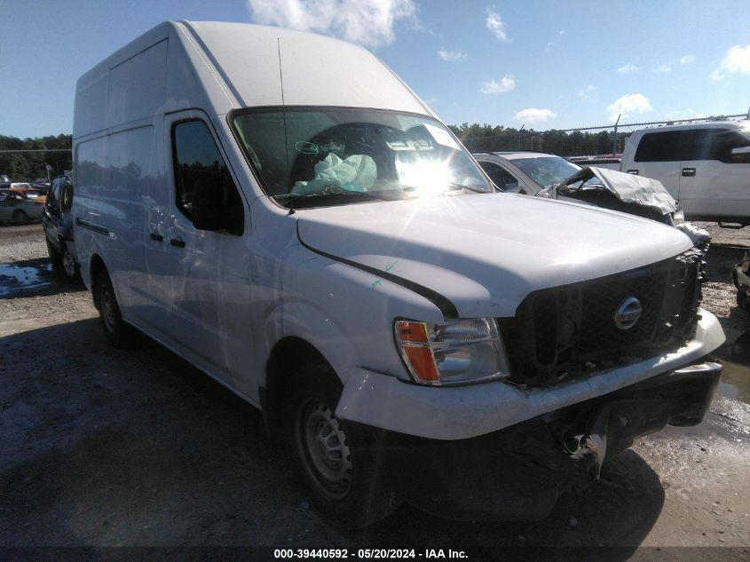 2018 NISSAN NV CARGO NV2500 HD 2500 S/2500 SV/2500 SL