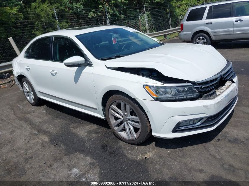 2017 VOLKSWAGEN PASSAT 1.8T SEL PREMIUM