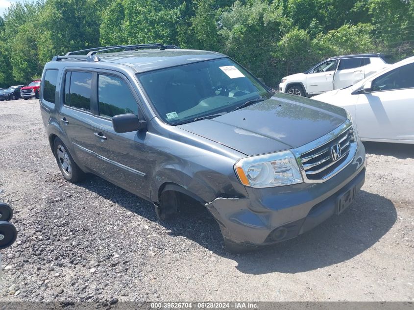 2013 HONDA PILOT LX