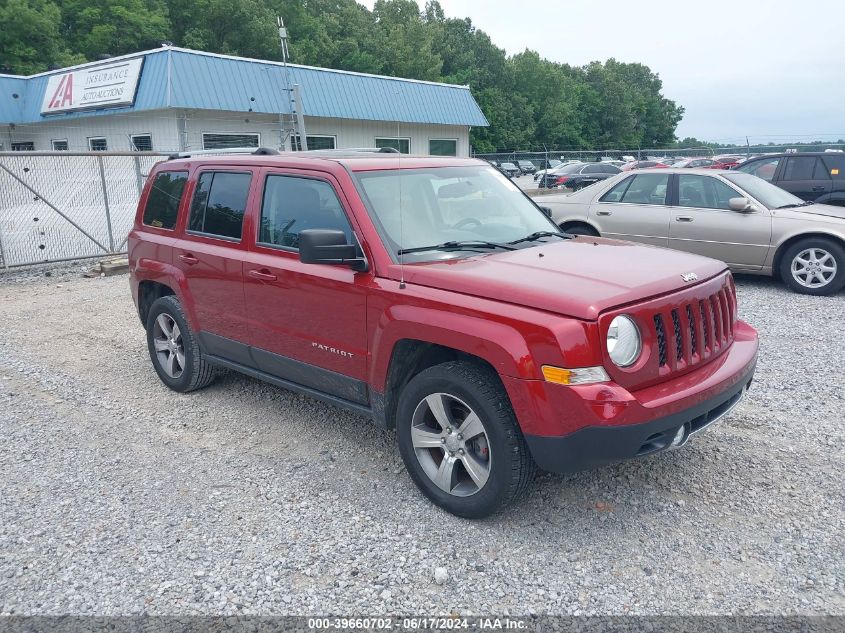 2017 JEEP PATRIOT HIGH ALTITUDE 4X4