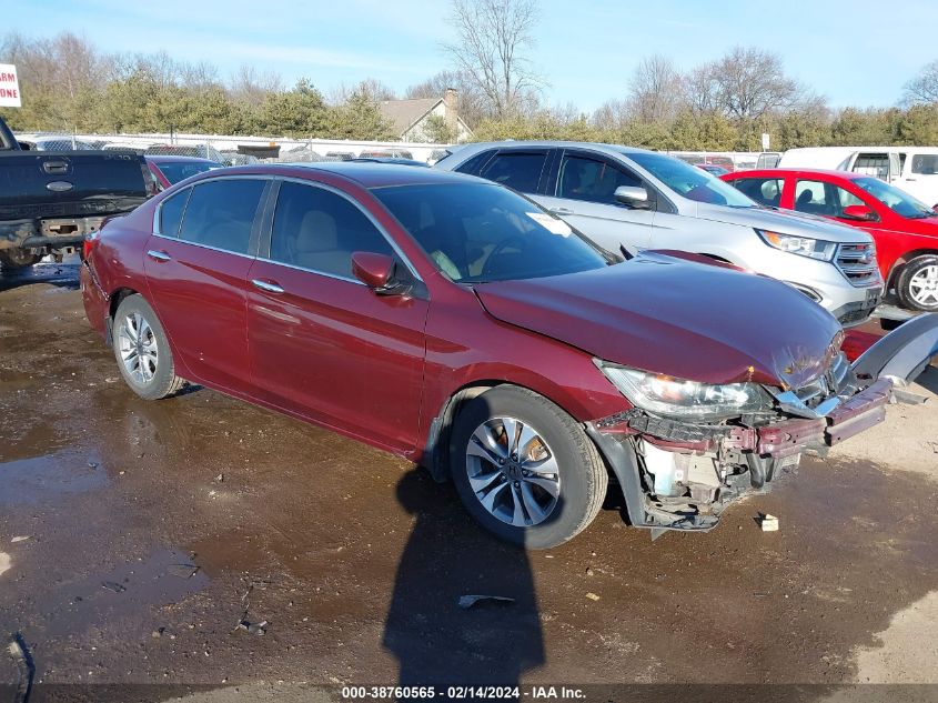 2013 HONDA ACCORD LX