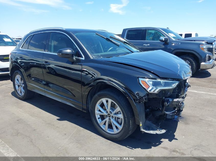 2021 AUDI Q3 PREMIUM PLUS 45 TFSI S LINE QUATTRO TIPTRONIC