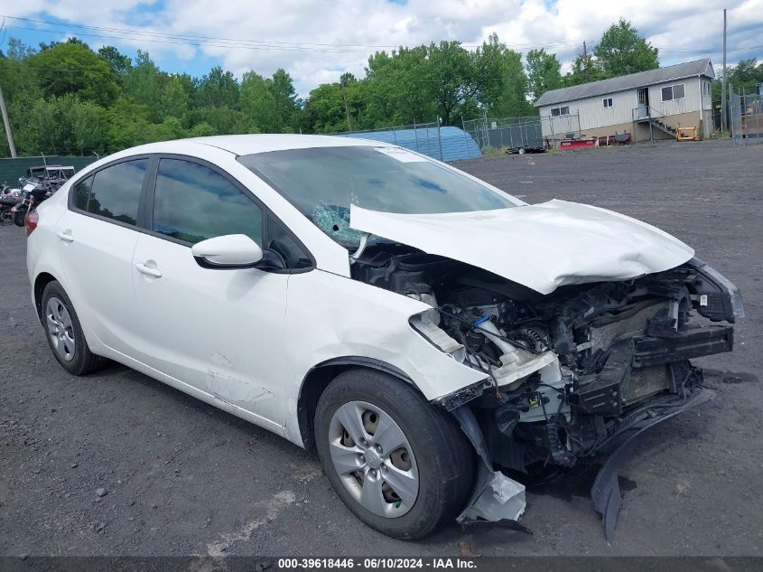 2018 KIA FORTE LX