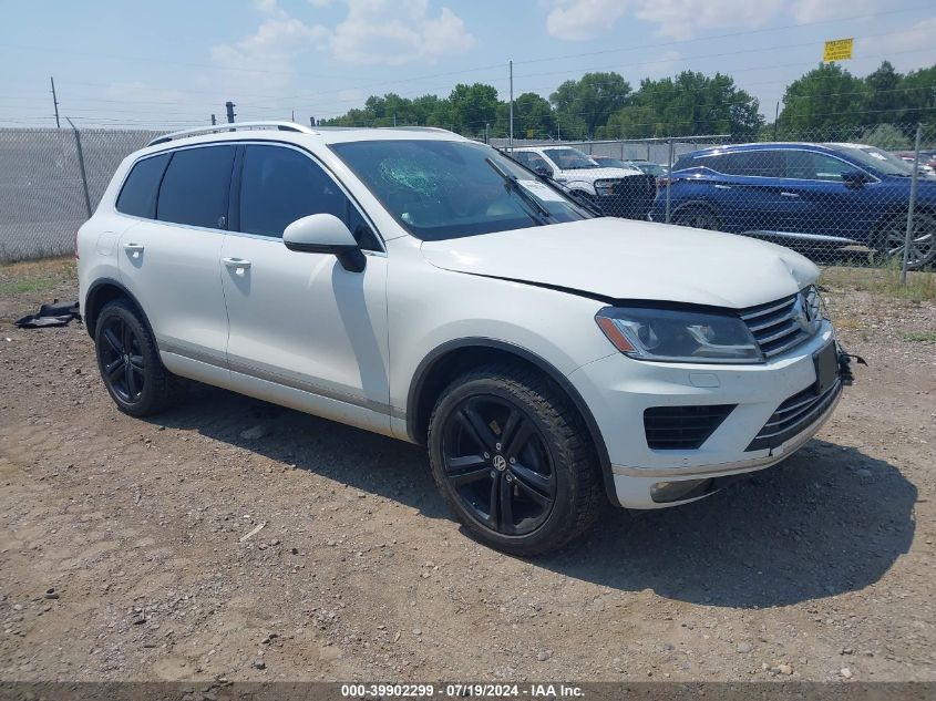 2017 VOLKSWAGEN TOUAREG V6 WOLFSBURG EDITION