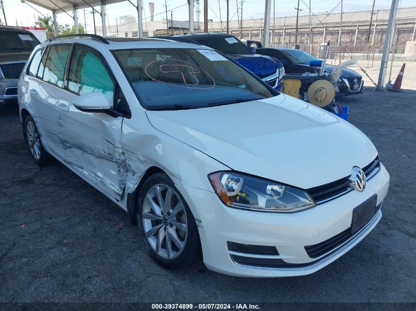 2016 VOLKSWAGEN GOLF SPORTWAGEN TSI SE 4-DOOR