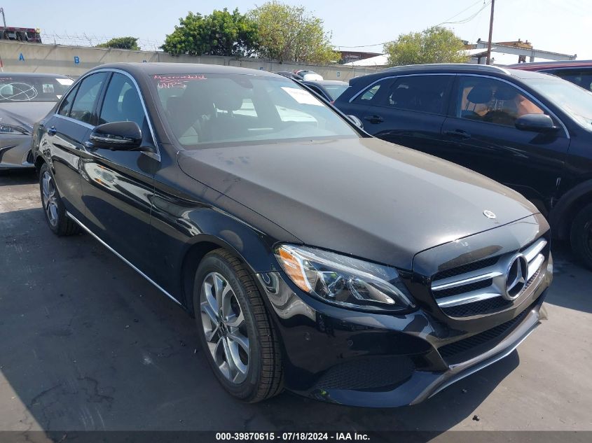 2018 MERCEDES-BENZ C 300