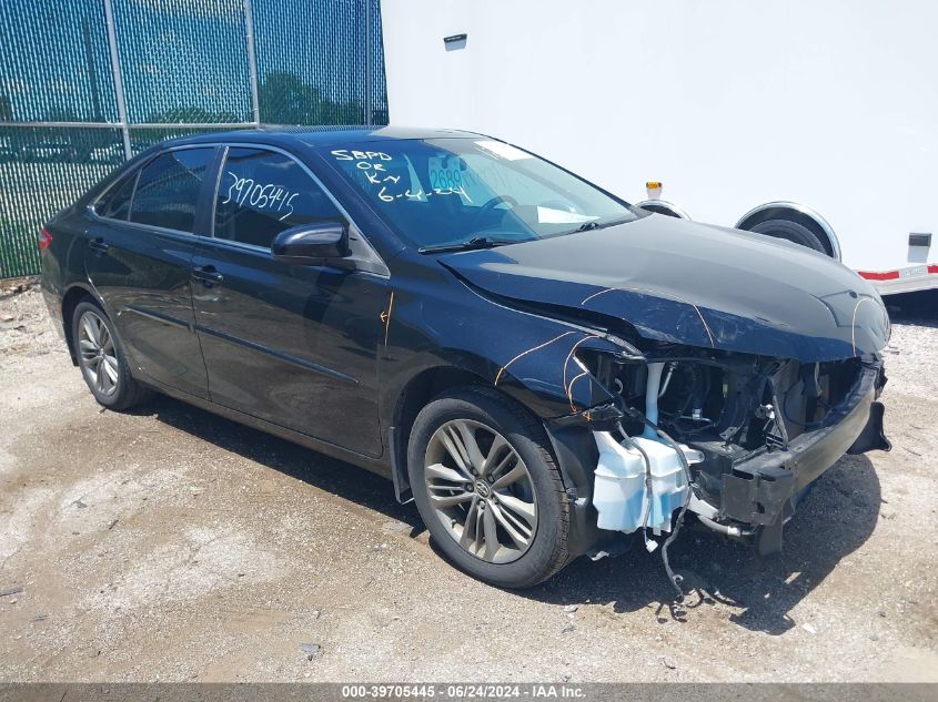 2016 TOYOTA CAMRY SE