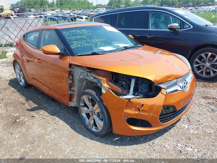 2013 HYUNDAI VELOSTER BASE W/BLACK