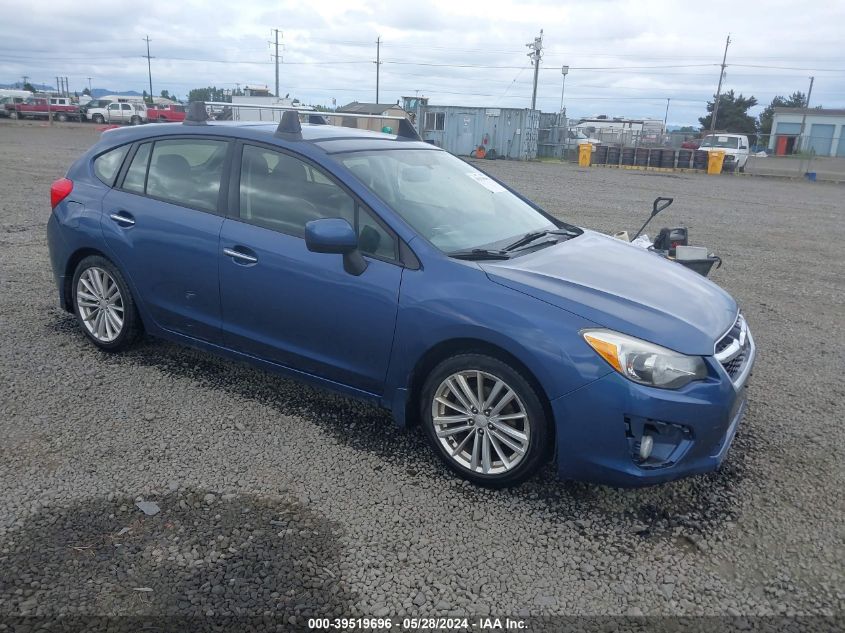 2012 SUBARU IMPREZA 2.0I LIMITED