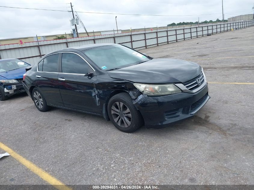 2013 HONDA ACCORD LX