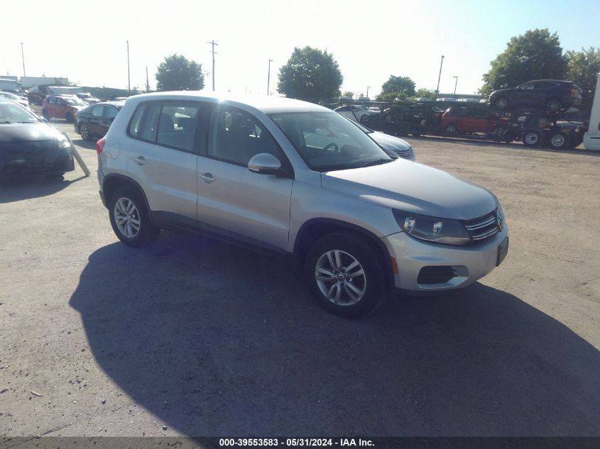 2013 VOLKSWAGEN TIGUAN S