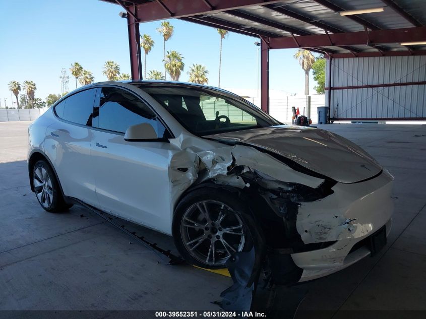 2022 TESLA MODEL Y LONG RANGE DUAL MOTOR ALL-WHEEL DRIVE