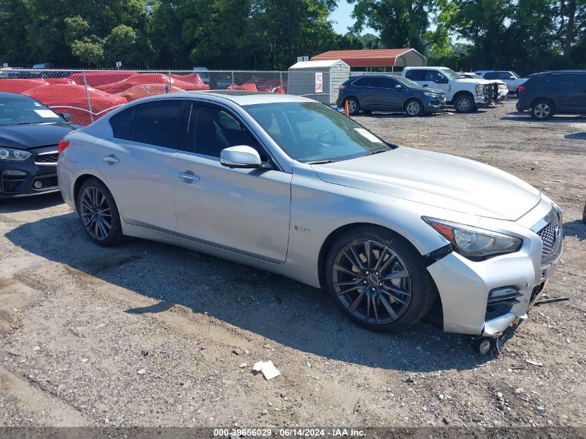 2016 INFINITI Q50 3.0T RED SPORT 400