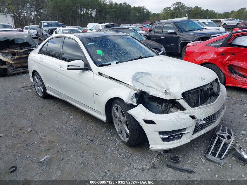 2012 MERCEDES-BENZ C 350 SPORT