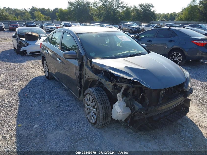 2019 NISSAN SENTRA S/SV/SR/SL