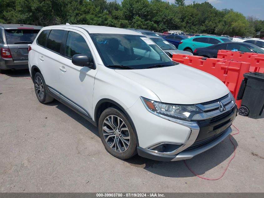 2017 MITSUBISHI OUTLANDER ES