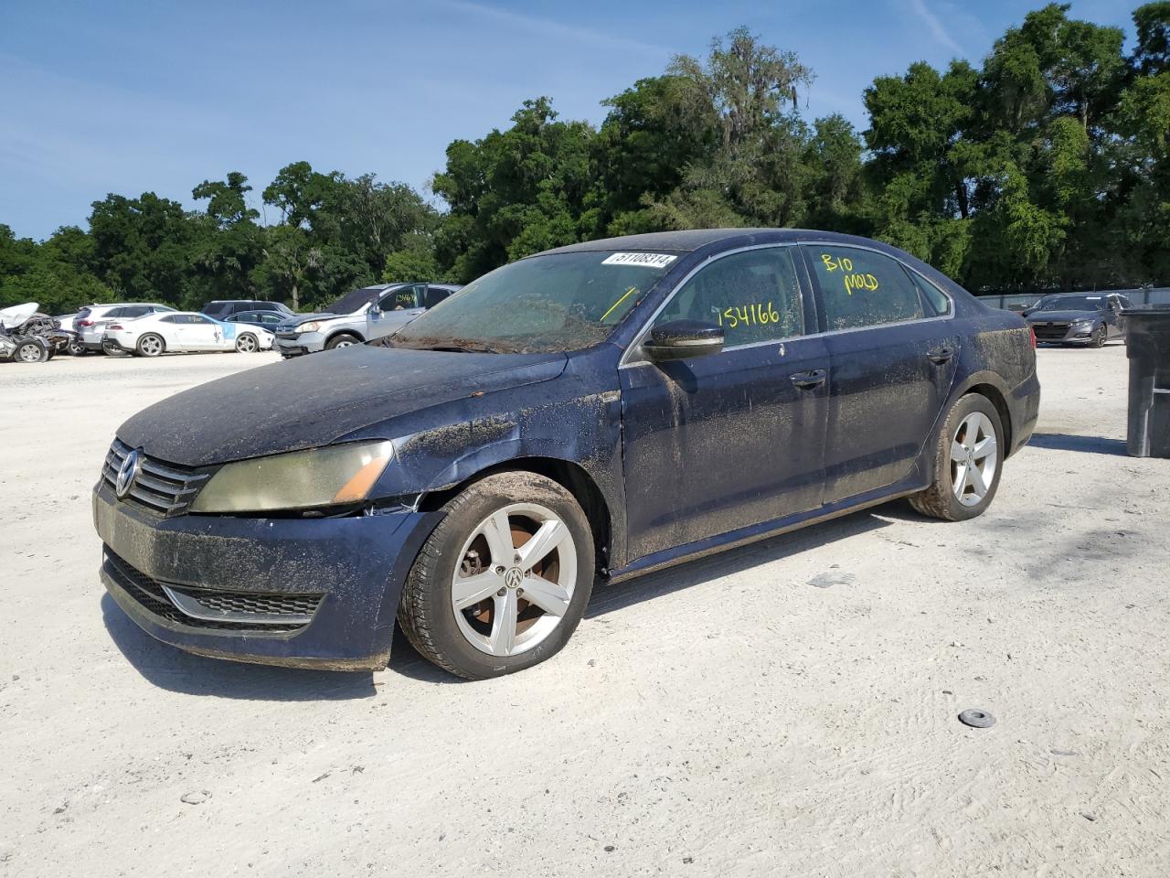 2014 VOLKSWAGEN PASSAT S