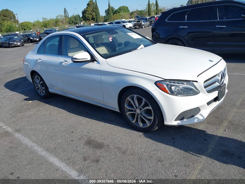 2016 MERCEDES-BENZ C 300