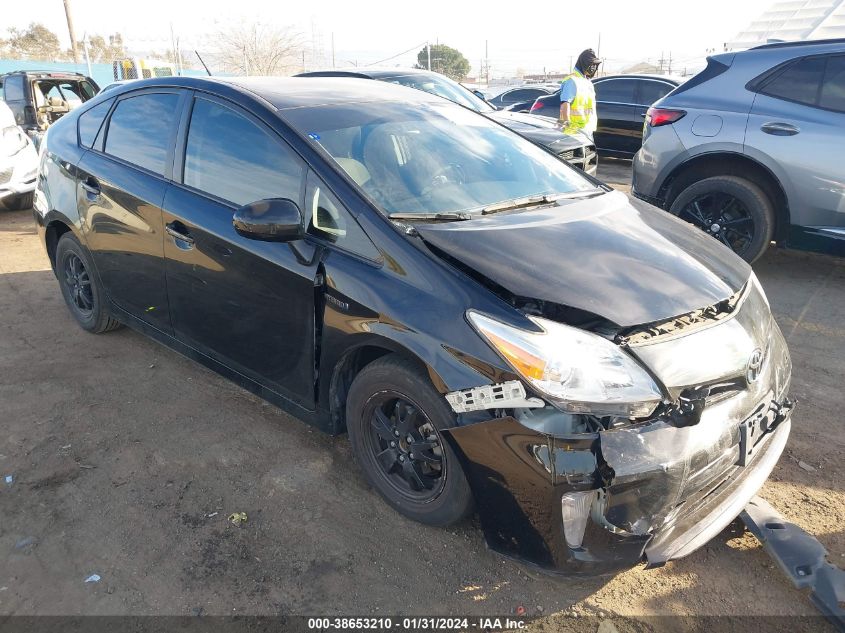 2015 TOYOTA PRIUS THREE