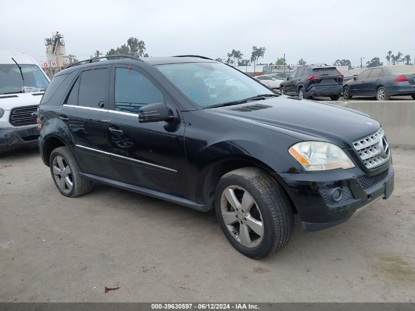 2011 MERCEDES-BENZ ML 350 4MATIC