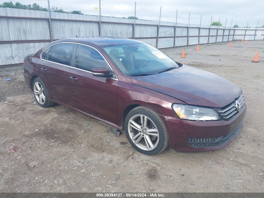 2012 VOLKSWAGEN PASSAT 2.5L SE