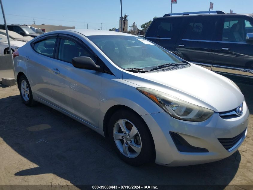 2015 HYUNDAI ELANTRA SE