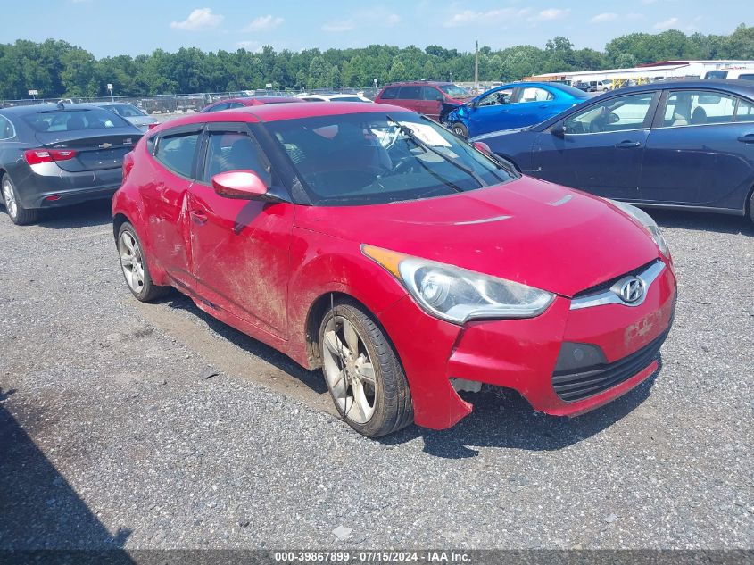 2013 HYUNDAI VELOSTER BASE W/GRAY