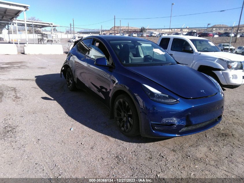 2022 TESLA MODEL Y LONG RANGE DUAL MOTOR ALL-WHEEL DRIVE