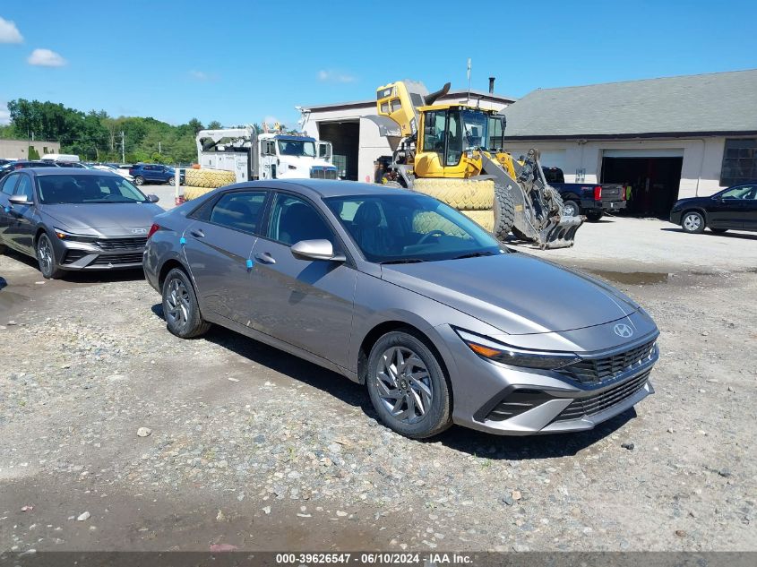 2024 HYUNDAI ELANTRA HYBRID BLUE