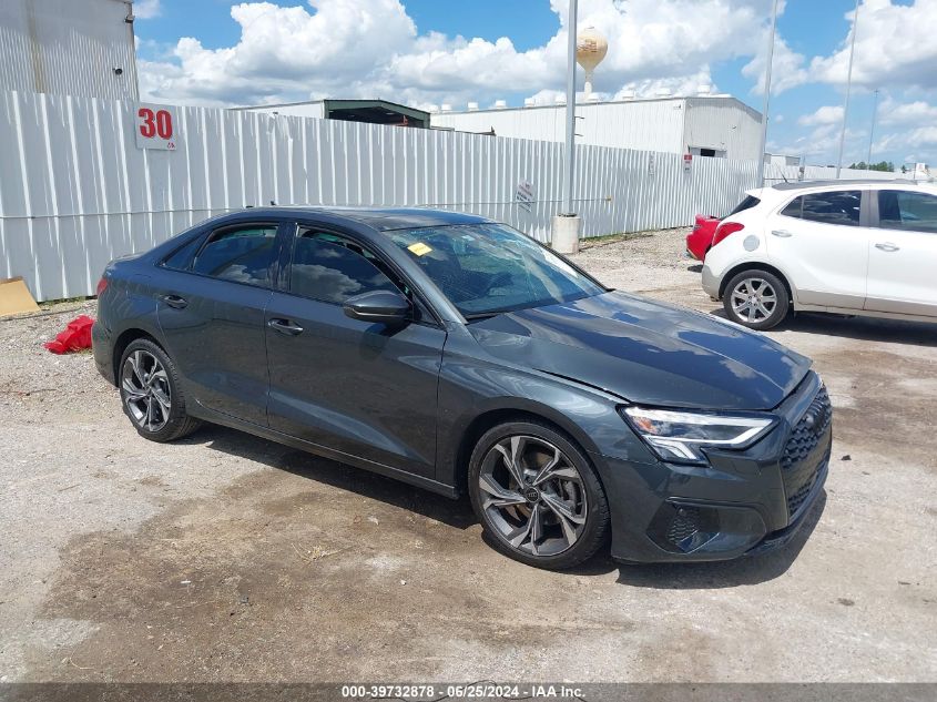 2023 AUDI A3 PREMIUM 40 TFSI FRONT-WHEEL DRIVE S TRONIC