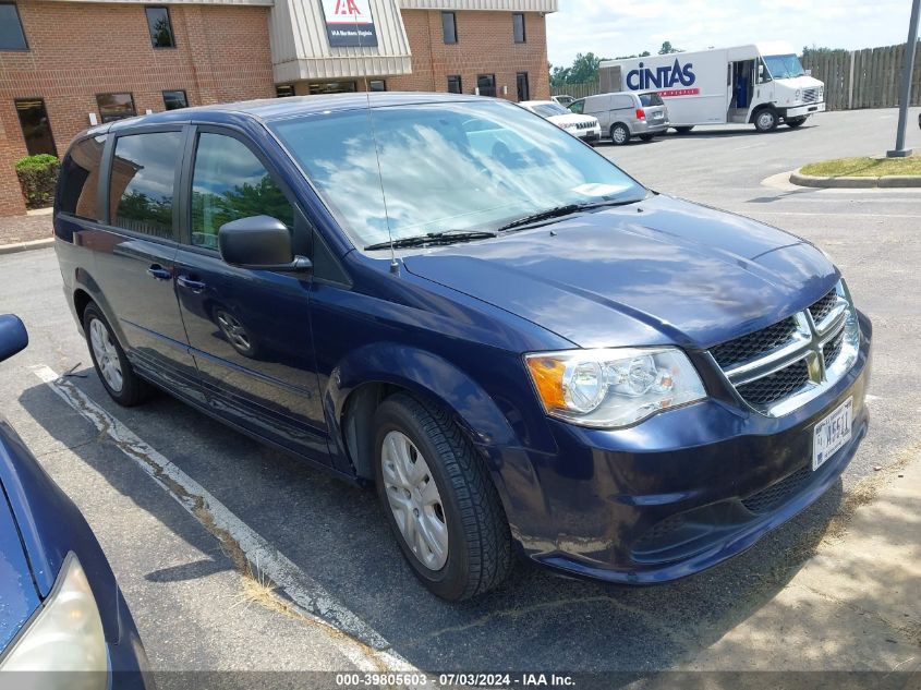 2016 DODGE GRAND CARAVAN SE