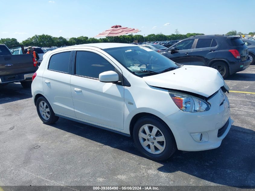 2015 MITSUBISHI MIRAGE RF