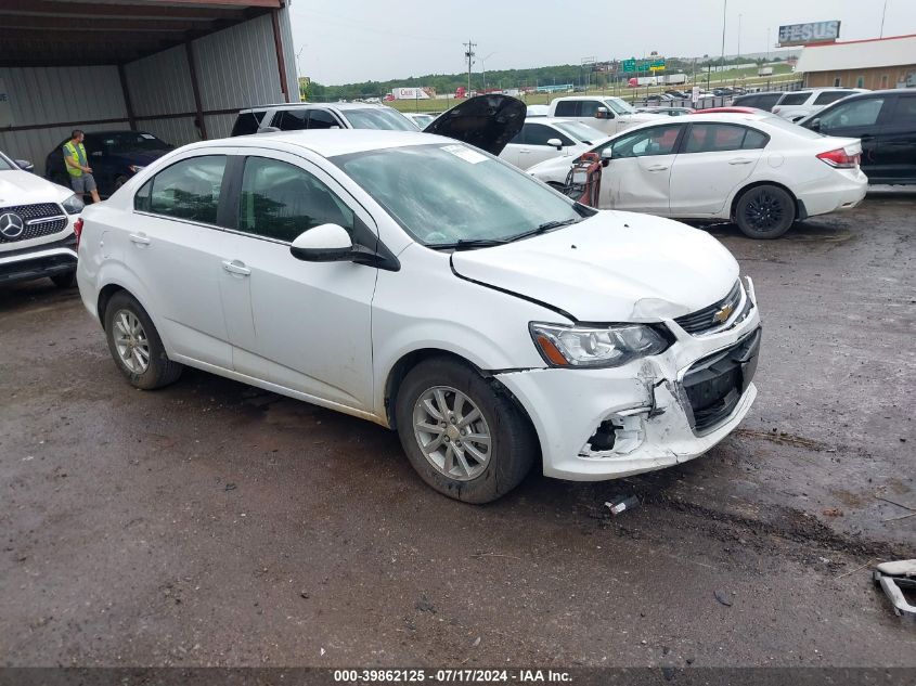 2019 CHEVROLET SONIC LT AUTO