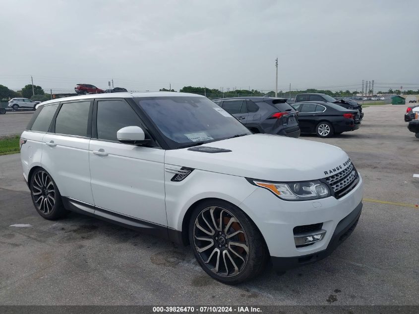 2017 LAND ROVER RANGE ROVER SPORT HSE