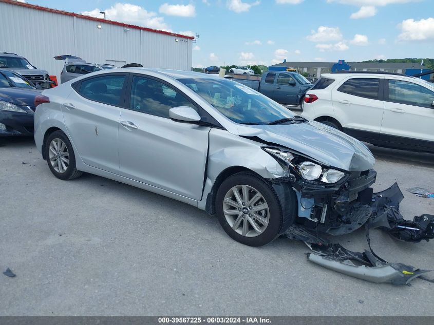 2015 HYUNDAI ELANTRA SE