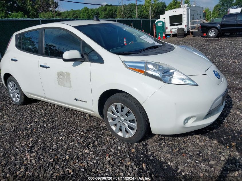 2016 NISSAN LEAF S/SL/SV