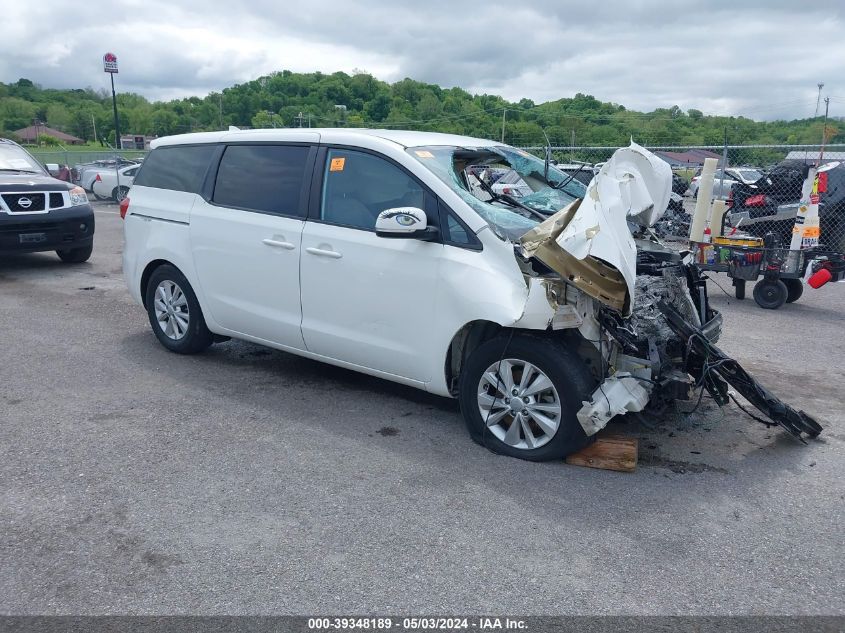 2017 KIA SEDONA LX