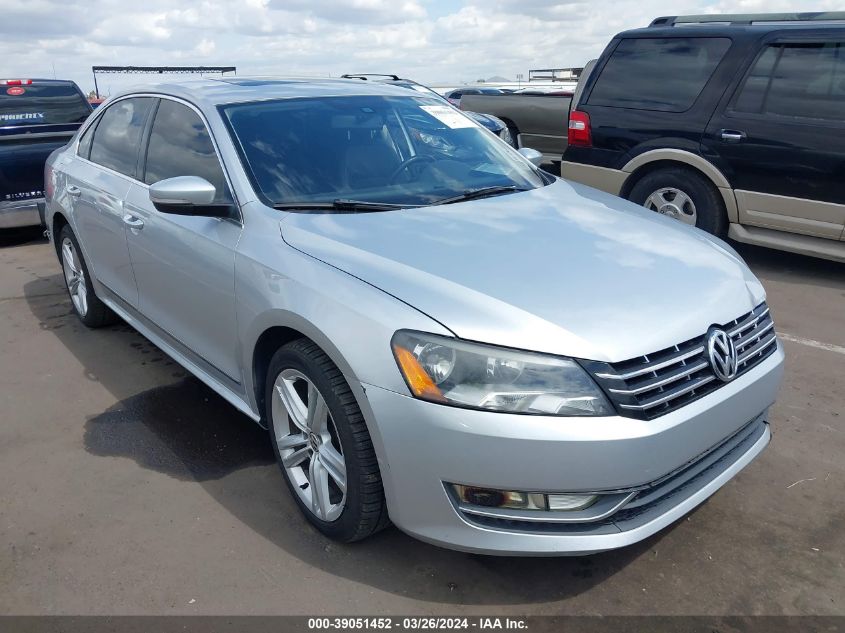 2015 VOLKSWAGEN PASSAT 2.0L TDI SEL PREMIUM