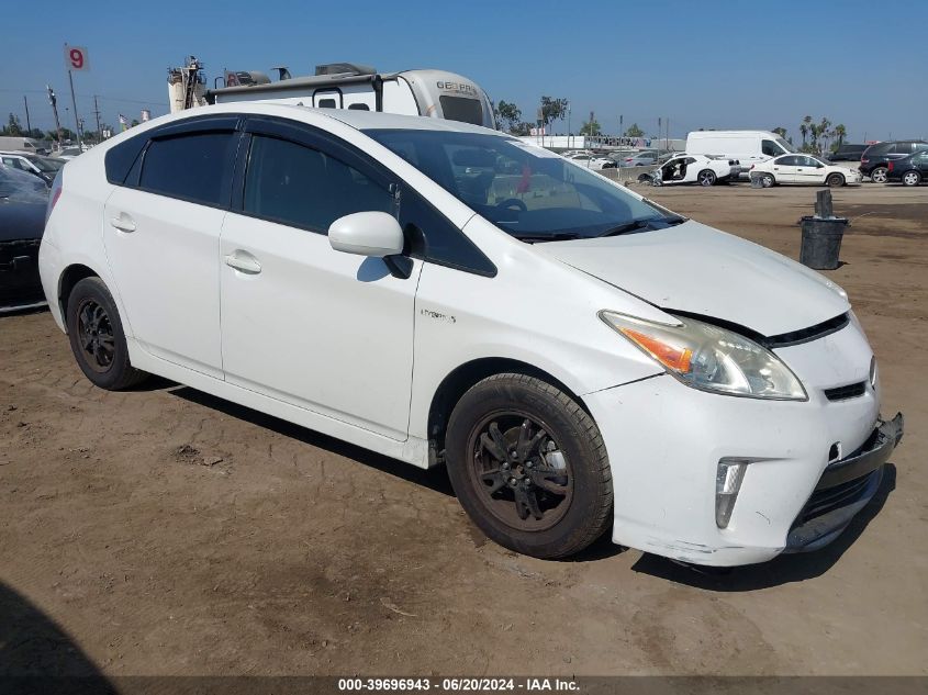 2013 TOYOTA PRIUS TWO